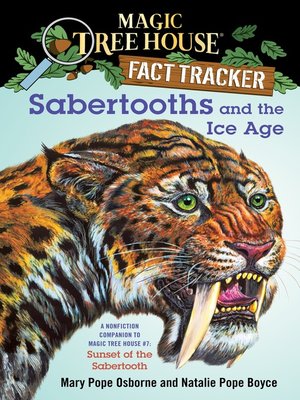 cover image of Sabertooths and the Ice Age